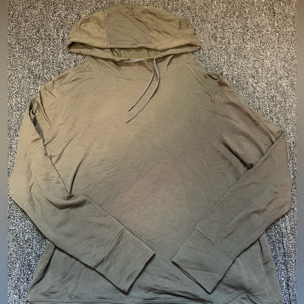 Army green sweatshirt